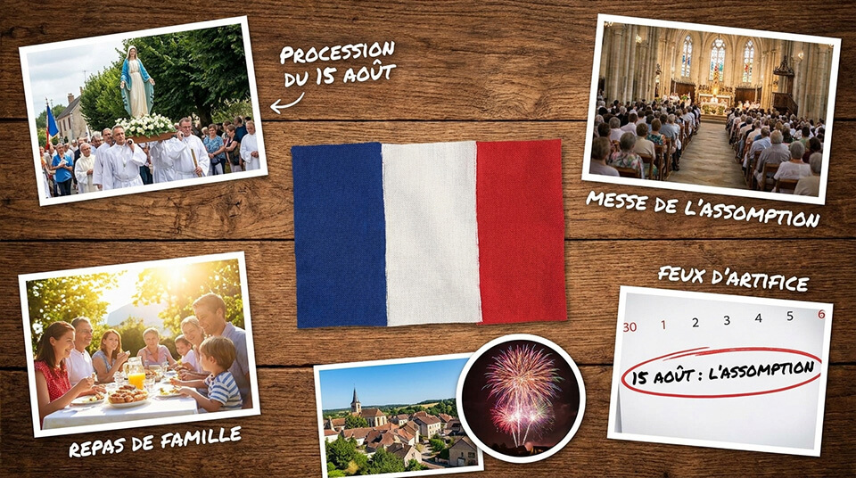 Assomption – 15 août, jour férié en France
