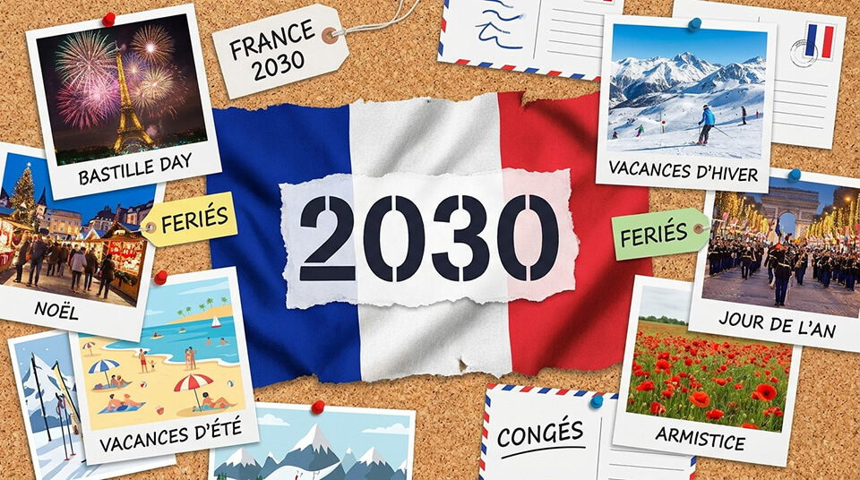Calendrier des jours fériés 2030 en France – ponts-et-feries.fr