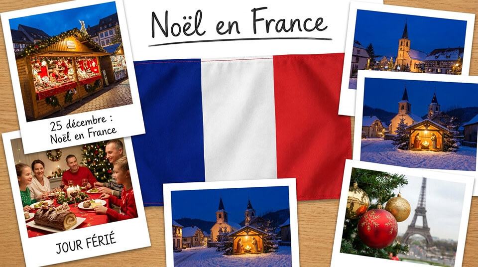 Noël – 25 décembre, jour férié en France