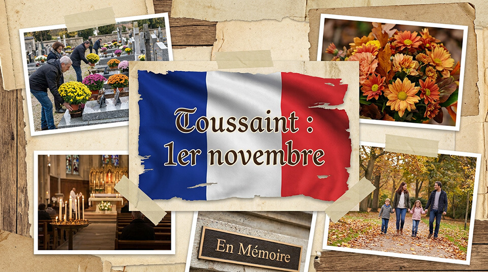 Toussaint – 1er novembre, jour férié en France